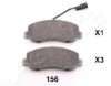 ASHIKA 50-01-156 Brake Pad Set, disc brake
